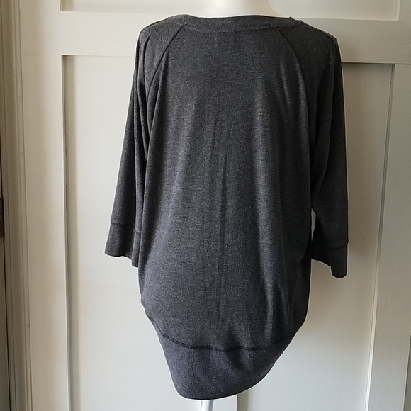 zara womens small oversized gray pullover sweater - Picture 4 of 7